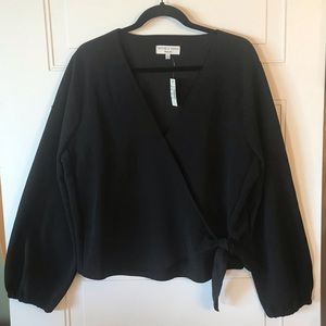 NWT Madewell Crepe Wrap Blouse Size 2X